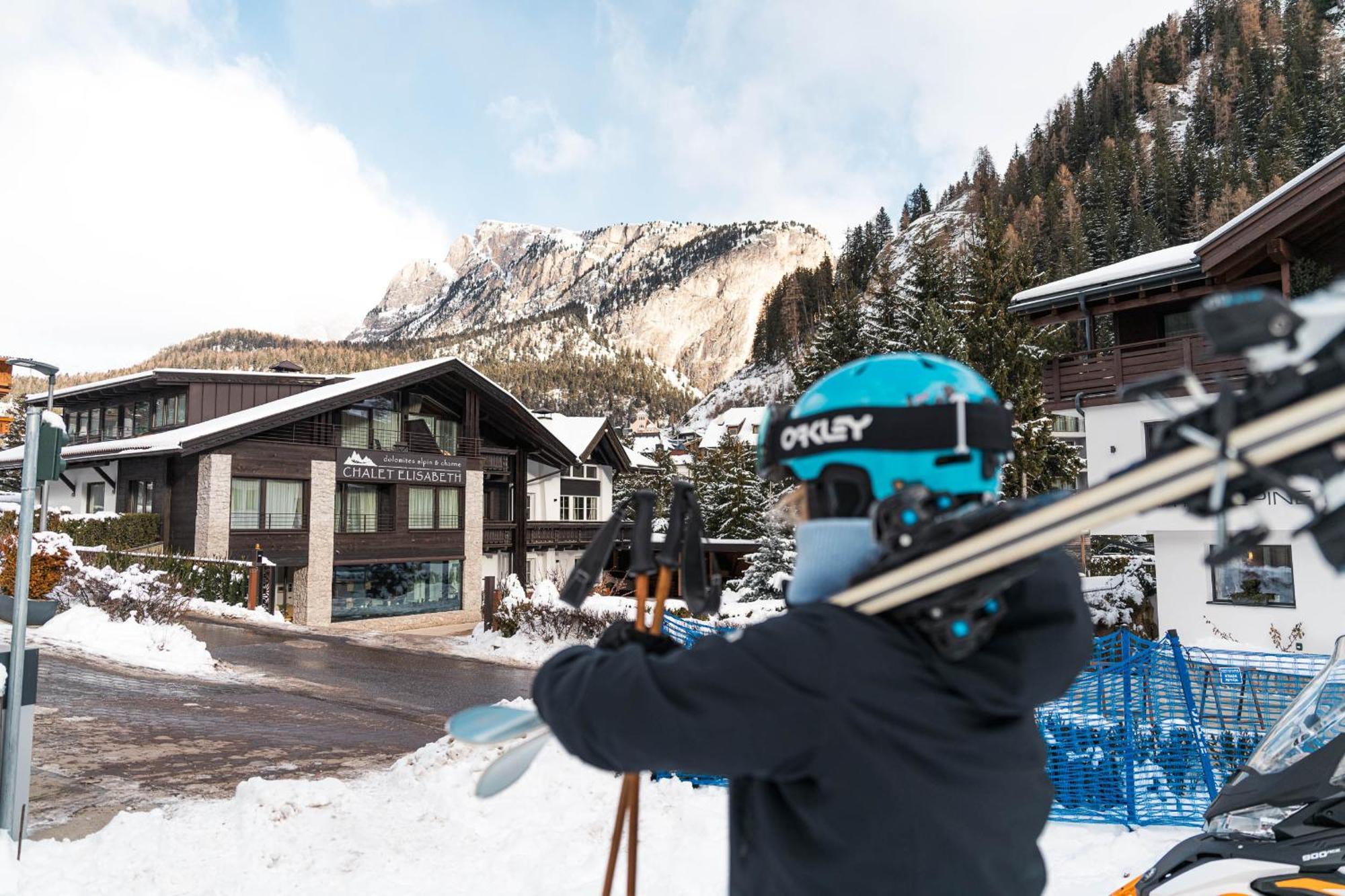 Chalet Elisabeth Dolomites Alpin & Charme Selva di Val Gardena Exterior foto